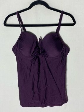 5/$25 Purple Tankini top Bikini Top 12